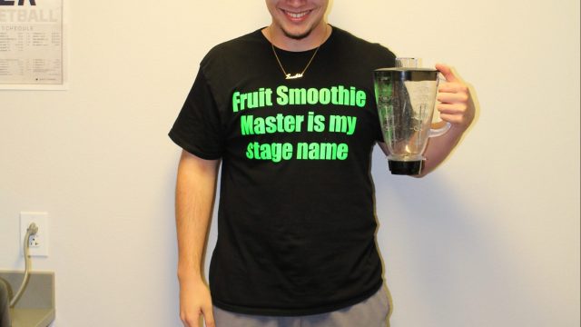 Butler student becomes known as Fruit Smoothie Master across campus