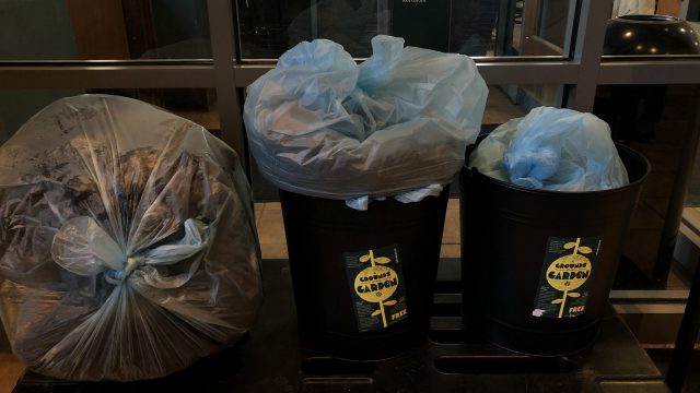 Bon Appetit Dining Services aims to reduce food waste on campus by implementing compost initiatives