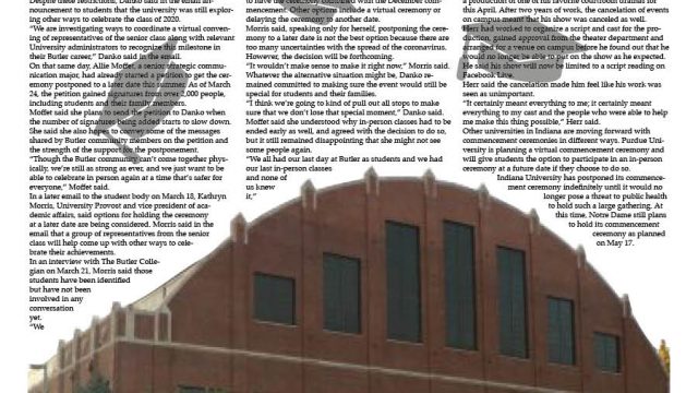 Issue 20: March 25, 2020 front page