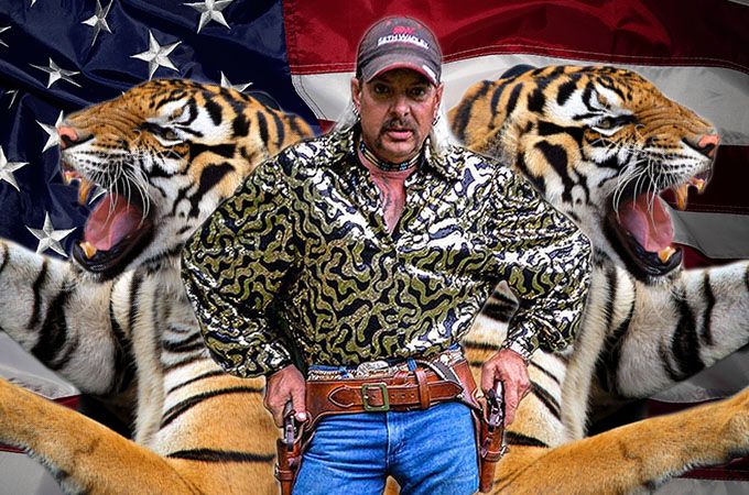Joe Exotic 2020 Sticker Tiger King Election President Campaign Decal  Window 
