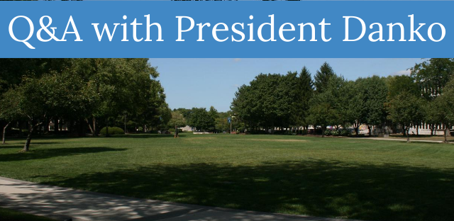 Q&A with Butler University President James Danko