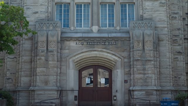 Butler students who are unable to return home after testing positive for COVID-19 isolate in Ross Hall