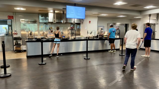 Differences in campus dining in response to COVID-19