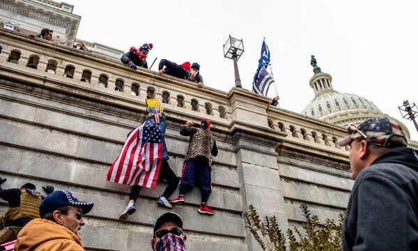 Violent extremists mob Capitol, local counterparts stage protest at Indiana statehouse