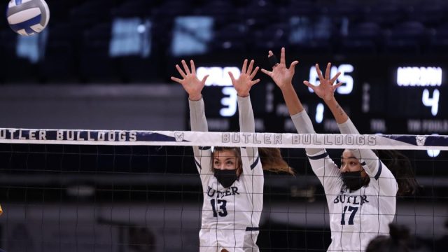 Butler Volleyball upsets No. 24 Marquette 3-2 in weekend split