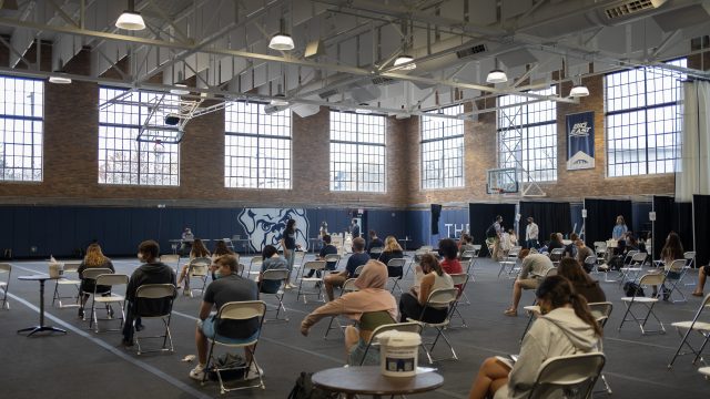 Butler students roll up their sleeves