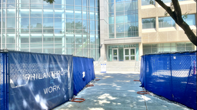 Status of construction on campus