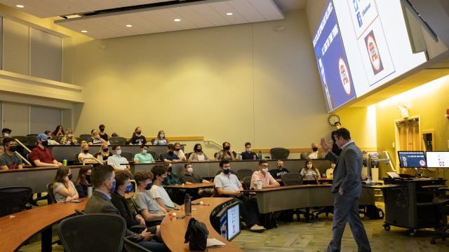 U.S Senator Todd Young comes to campus