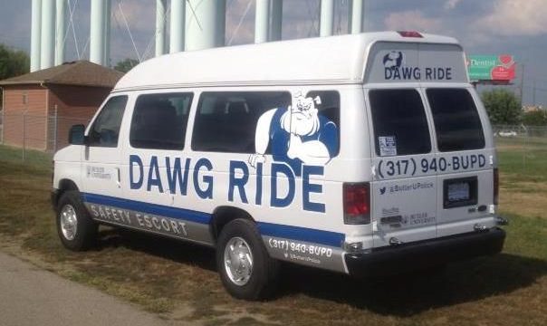 White van on campus sparks concern