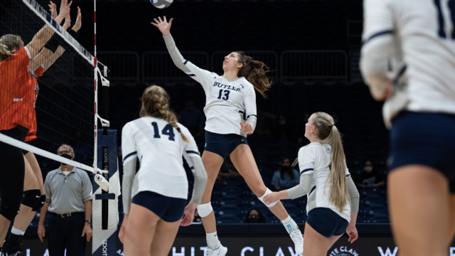 Butler Volleyball gets swept by Villanova in three sets