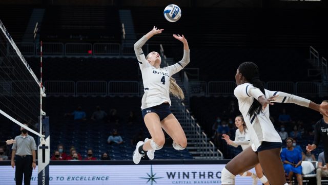 Butler Volleyball sweeps St. John’s in three straight sets