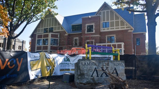 State of construction on campus