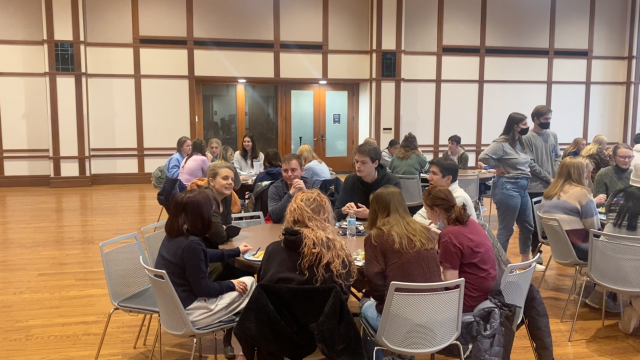 Pasta with the Provost