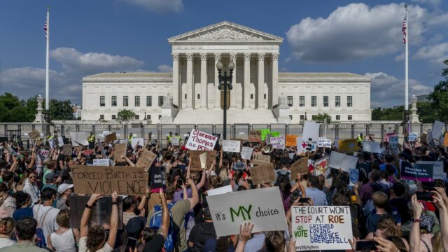 Students react to the overruling of Roe v. Wade