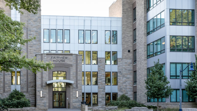 First-years living in Fairview due to large incoming class