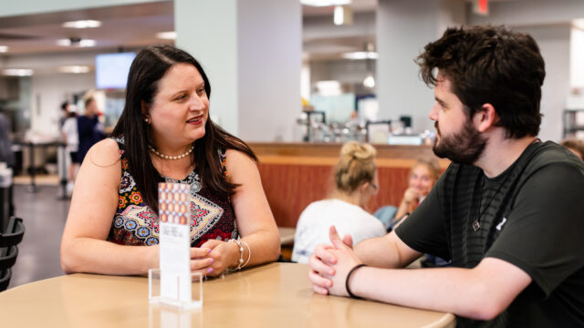 Interim dean of CCOM starts new lunch program