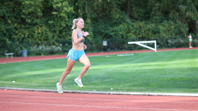 Mia Beckham’s confidence is taking her the distance