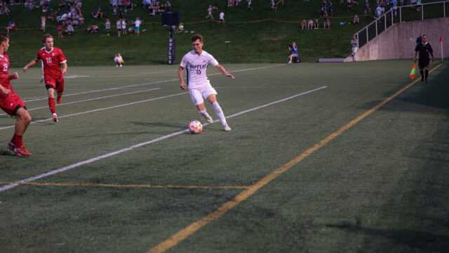 Butler men’s soccer overwhelms Lindenwood in 9-0 win