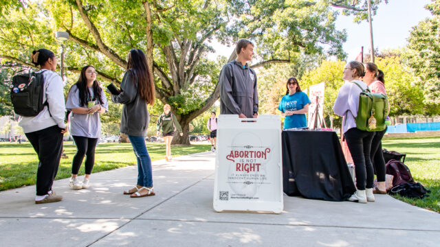 Anti-abortion student group met with abortion-rights resistance