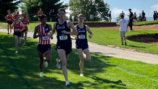 Butler men’s cross country takes second at Spiked Shoe Invitational