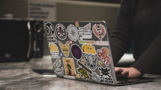 What your laptop stickers say about you