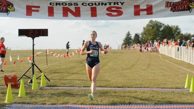 Butler women’s cross country takes victory at the Redbird Invitational
