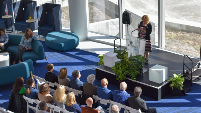 Dedicating Levinson Family Hall