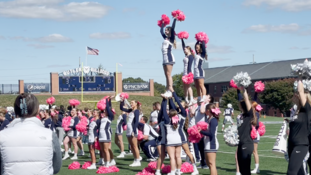Butler football hosts pink-out game for breast cancer awareness
