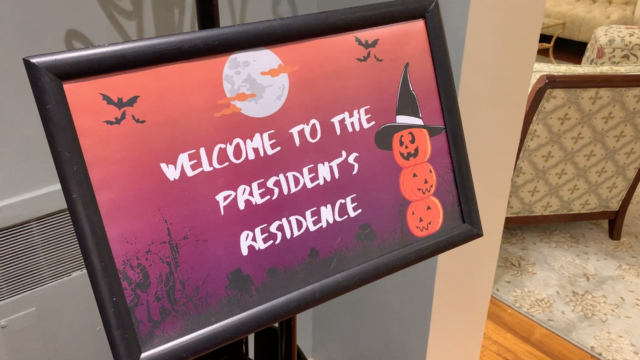 Halloween at the president’s house