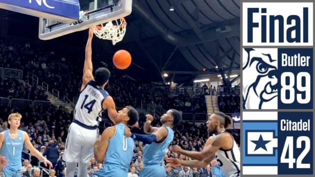 After the Buzzer: Butler vs. The Citadel 11/19/22