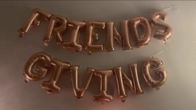 Butler students celebrate “Friendsgiving”