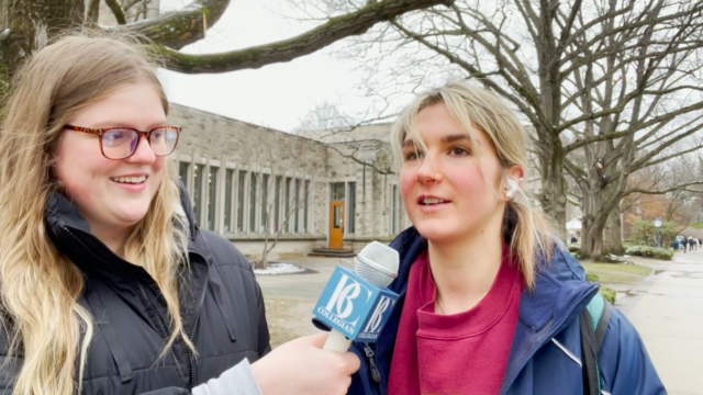 Person on the Street: What did you do over break?