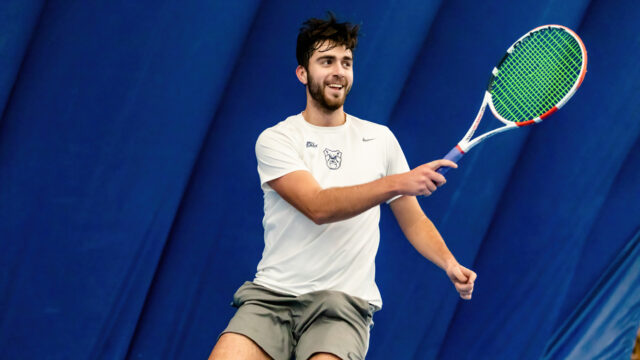 Men’s tennis defeats Eastern Kentucky and Marian University