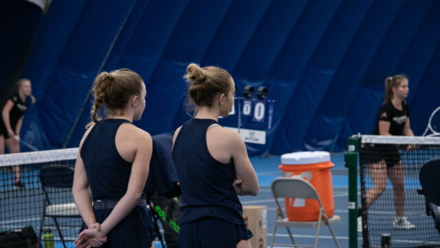 Beavin twins bring positivity and competition to the tennis court