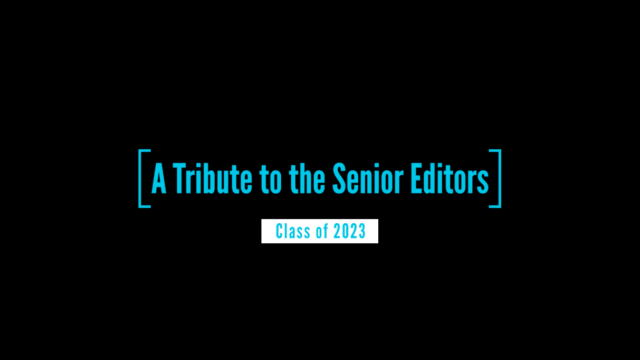 Senior editors say their goodbyes