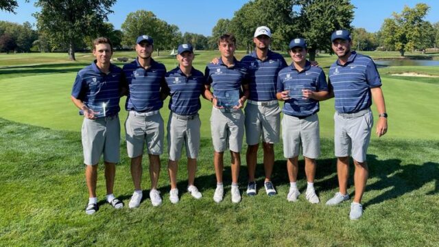 Men’s golf takes home the Tontimonia Invitational Title