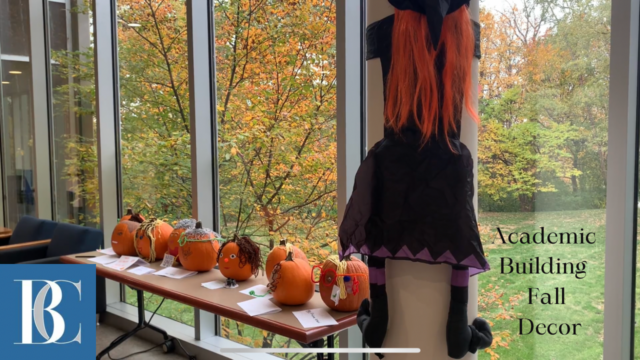 Fall fun in academic buildings