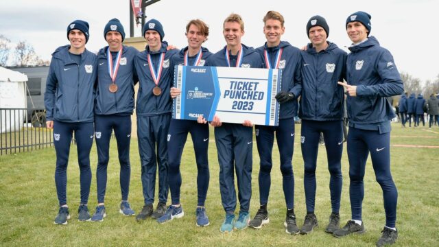 Men’s cross country wins NCAA regional meet for first time in school history