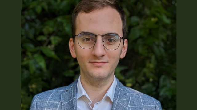 The face of a fellow