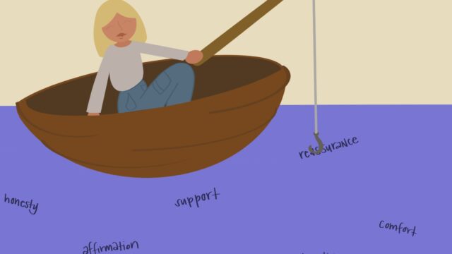 Fishing for reassurance