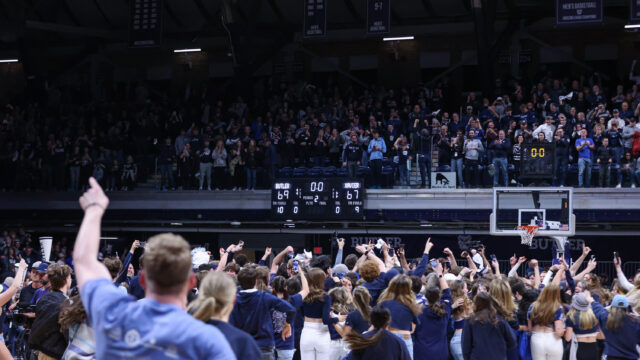 OT: Court storming takes center court