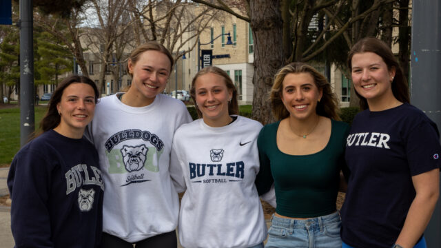 Welcome to the Team: First-year softball players tee-off