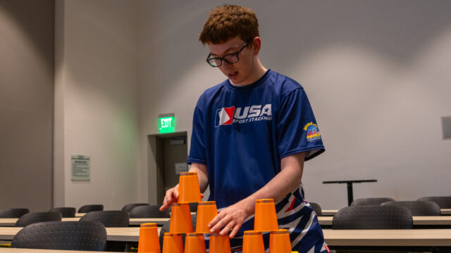 Q&A with Matthew Wims: Student by day, stacker by night