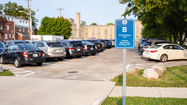 Butler’s parking predicament