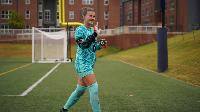 Meet Anna Pierce: a goalie achieving goals of her own