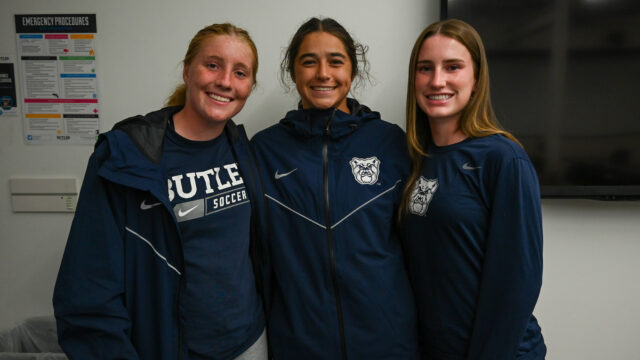 Welcome to the Team: First-years travel to Butler from both coasts