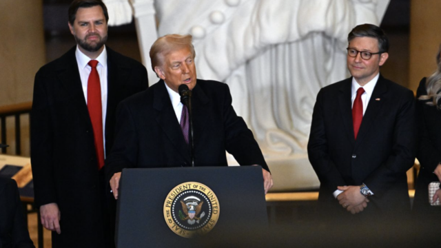 Trump sworn into his second presidential term