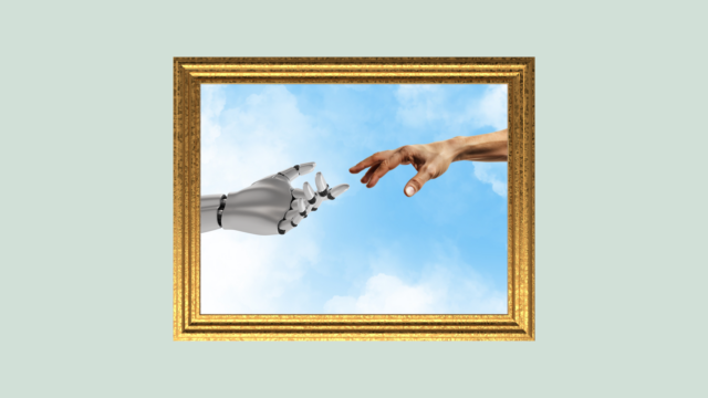 Working hand-in-robotic-hand with AI