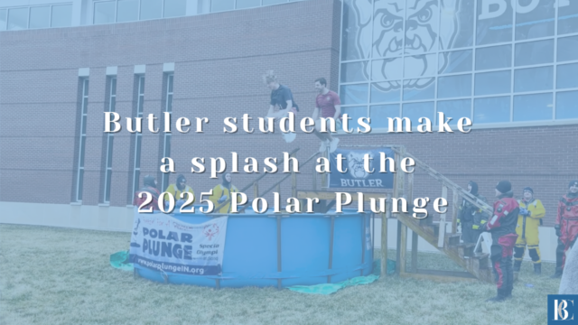 Butler students make a splash at the 2025 Polar Plunge
