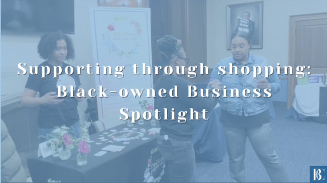 Supporting through shopping: Black-owned Business Spotlight